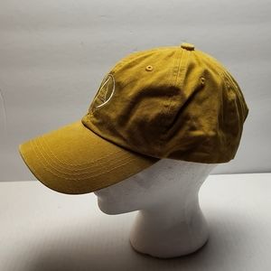 Mustard Suede Baseball Hat Cap Unisex Adjustable Low Profile Mustard